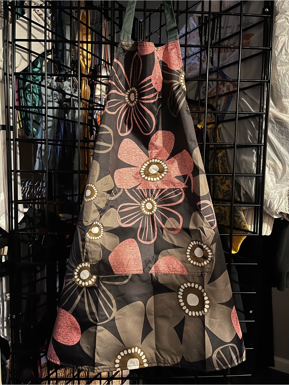 Floral Design Unisex Apron